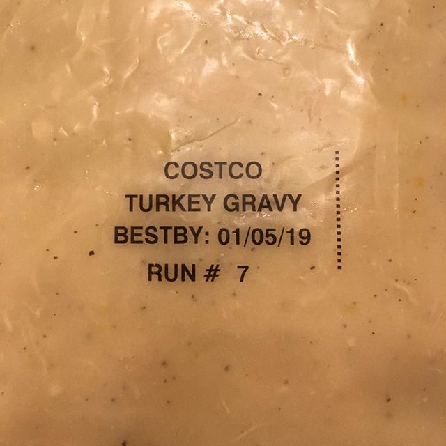 Mmm! Just like Run # 2 used to make