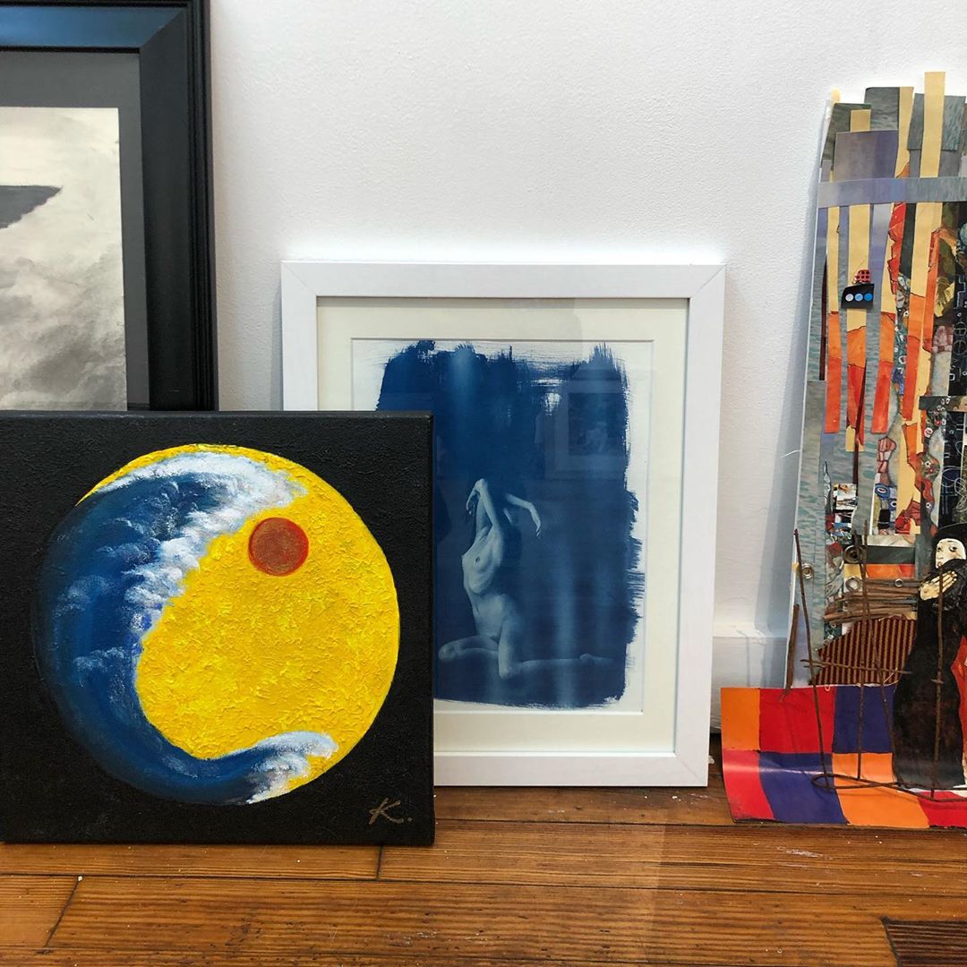 I just dropped off the final piece of my art that will hang @the_carrack. Appropriately, the image, like my career as an artist was born at the Carrack. I’m going to miss this place